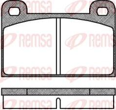 Kawe 0018 00 - Комплект спирачно феродо, дискови спирачки vvparts.bg