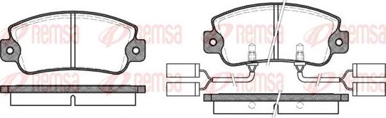 Kawe 0025 22 - Комплект спирачно феродо, дискови спирачки vvparts.bg