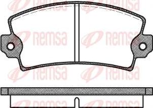 Kawe 0021 00 - Комплект спирачно феродо, дискови спирачки vvparts.bg