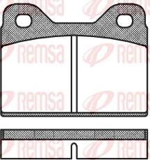 Kawe 0073 00 - Комплект спирачно феродо, дискови спирачки vvparts.bg