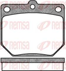 Kawe 0077 20 - Комплект спирачно феродо, дискови спирачки vvparts.bg