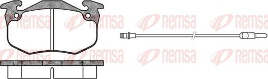 Kawe 0144 12 - Комплект спирачно феродо, дискови спирачки vvparts.bg