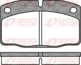 Kawe 0101 00 - Комплект спирачно феродо, дискови спирачки vvparts.bg