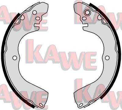 Kawe 01026 - Комплект спирачна челюст vvparts.bg