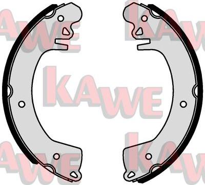 Kawe 01124 - Комплект спирачна челюст vvparts.bg