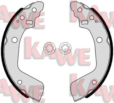 Kawe 01121 - Комплект спирачна челюст vvparts.bg