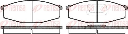 Kawe 0129 10 - Комплект спирачно феродо, дискови спирачки vvparts.bg