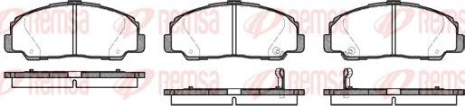 Kawe 0178 32 - Комплект спирачно феродо, дискови спирачки vvparts.bg