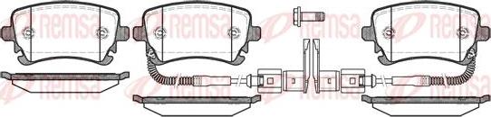 Kawe 0897 02 - Комплект спирачно феродо, дискови спирачки vvparts.bg