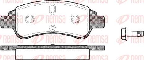 Kawe 0840 30 - Комплект спирачно феродо, дискови спирачки vvparts.bg