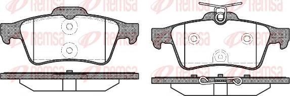 Kawe 0842 40 - Комплект спирачно феродо, дискови спирачки vvparts.bg