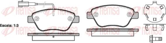 Kawe 0858 32 - Комплект спирачно феродо, дискови спирачки vvparts.bg