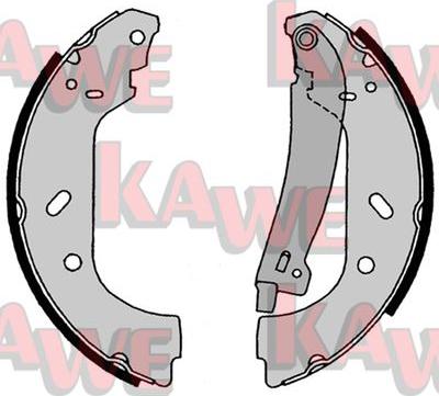 Kawe 08640 - Комплект спирачна челюст vvparts.bg