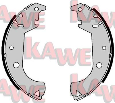 Kawe 08650 - Комплект спирачна челюст vvparts.bg