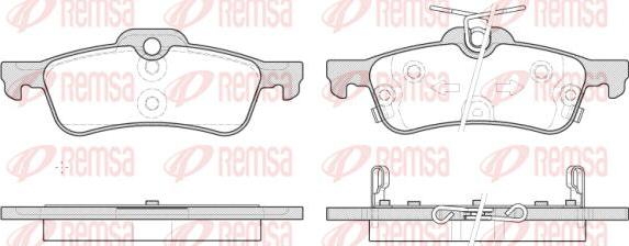 Kawe 0862 12 - Комплект спирачно феродо, дискови спирачки vvparts.bg