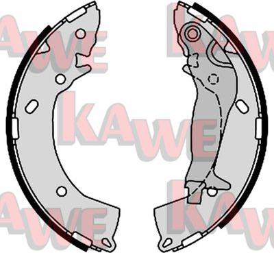 Kawe 08670 - Комплект спирачна челюст vvparts.bg