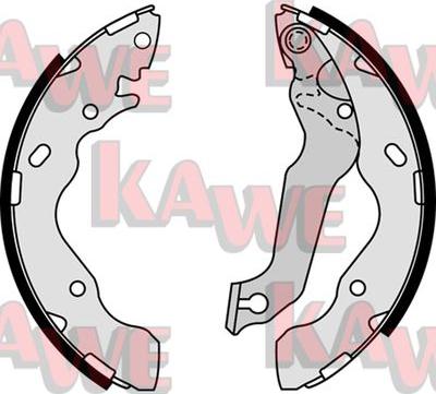 Kawe 08015 - Комплект спирачна челюст vvparts.bg