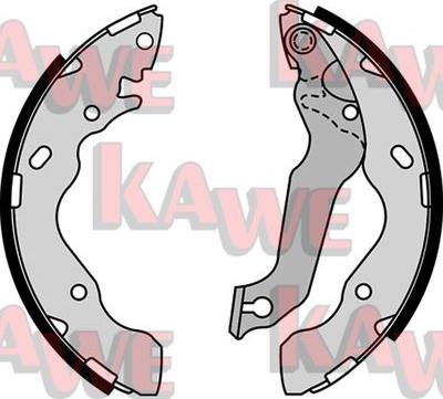 Kawe 08010 - Комплект спирачна челюст vvparts.bg