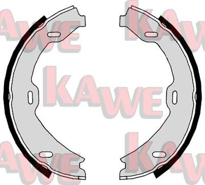Kawe 08879 - Комплект спирачна челюст, ръчна спирачка vvparts.bg