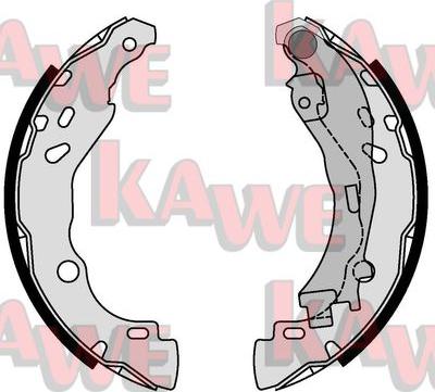 Kawe 08700 - Комплект спирачна челюст vvparts.bg