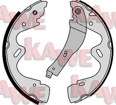 Kawe 08730 - Комплект спирачна челюст vvparts.bg