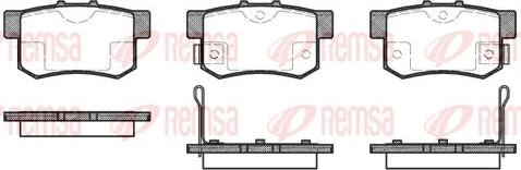 Kawe 0325 02 - Комплект спирачно феродо, дискови спирачки vvparts.bg