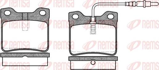 Kawe 0321 02 - Комплект спирачно феродо, дискови спирачки vvparts.bg