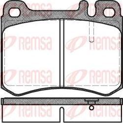 Kawe 0260 00 - Комплект спирачно феродо, дискови спирачки vvparts.bg