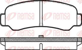 Kawe 0200 00 - Комплект спирачно феродо, дискови спирачки vvparts.bg