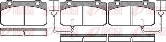 Kawe 0210 02 - Комплект спирачно феродо, дискови спирачки vvparts.bg