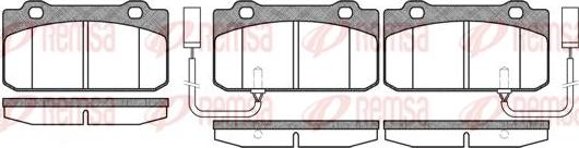 Kawe 0210 12 - Комплект спирачно феродо, дискови спирачки vvparts.bg