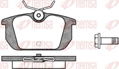 Kawe 0231 00 - Комплект спирачно феродо, дискови спирачки vvparts.bg