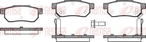 Kawe 0233 02 - Комплект спирачно феродо, дискови спирачки vvparts.bg