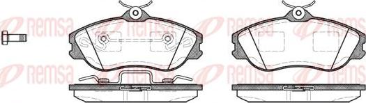 Kawe 0276 20 - Комплект спирачно феродо, дискови спирачки vvparts.bg