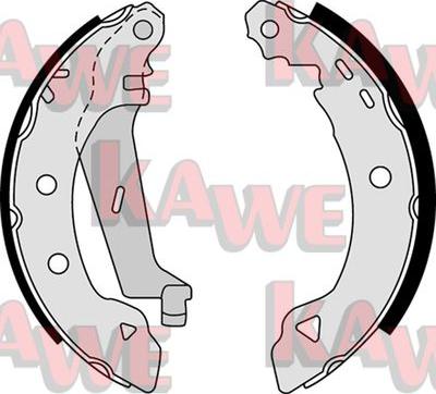 Kawe 07530 - Комплект спирачна челюст vvparts.bg