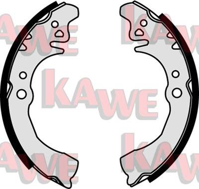 Kawe 07650 - Комплект спирачна челюст vvparts.bg