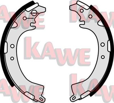 Kawe 07660 - Комплект спирачна челюст vvparts.bg