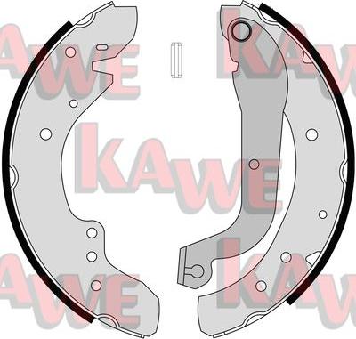 Kawe 07105 - Комплект спирачна челюст vvparts.bg