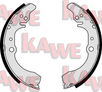 Kawe 07880 - Комплект спирачна челюст vvparts.bg