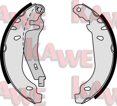 Kawe 07830 - Комплект спирачна челюст vvparts.bg