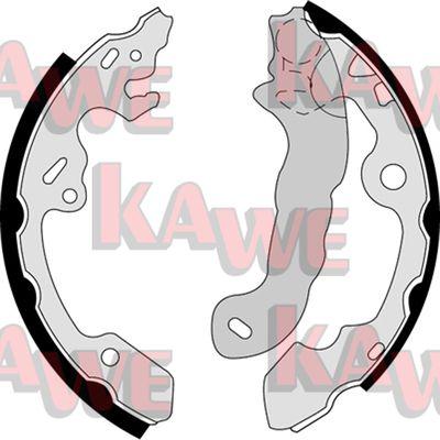 Kawe 07380 - Комплект спирачна челюст vvparts.bg