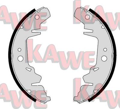 Kawe 07280 - Комплект спирачна челюст vvparts.bg
