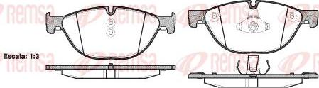 Kawe 1414 00 - Комплект спирачно феродо, дискови спирачки vvparts.bg