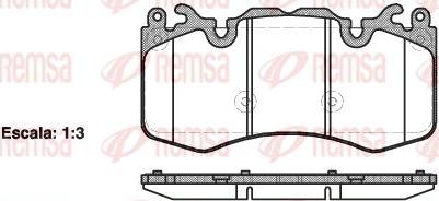 Kawe 1410 00 - Комплект спирачно феродо, дискови спирачки vvparts.bg