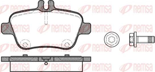 Kawe 1477 00 - Комплект спирачно феродо, дискови спирачки vvparts.bg