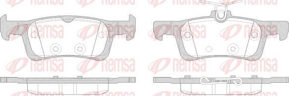 Kawe 1563 00 - Комплект спирачно феродо, дискови спирачки vvparts.bg