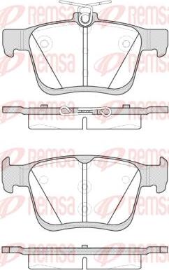 Kawe 1516 00 - Комплект спирачно феродо, дискови спирачки vvparts.bg