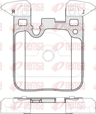 Kawe 1539 00 - Комплект спирачно феродо, дискови спирачки vvparts.bg