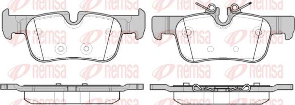 Kawe 1573 00 - Комплект спирачно феродо, дискови спирачки vvparts.bg