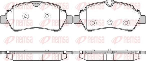 Kawe 1605 00 - Комплект спирачно феродо, дискови спирачки vvparts.bg